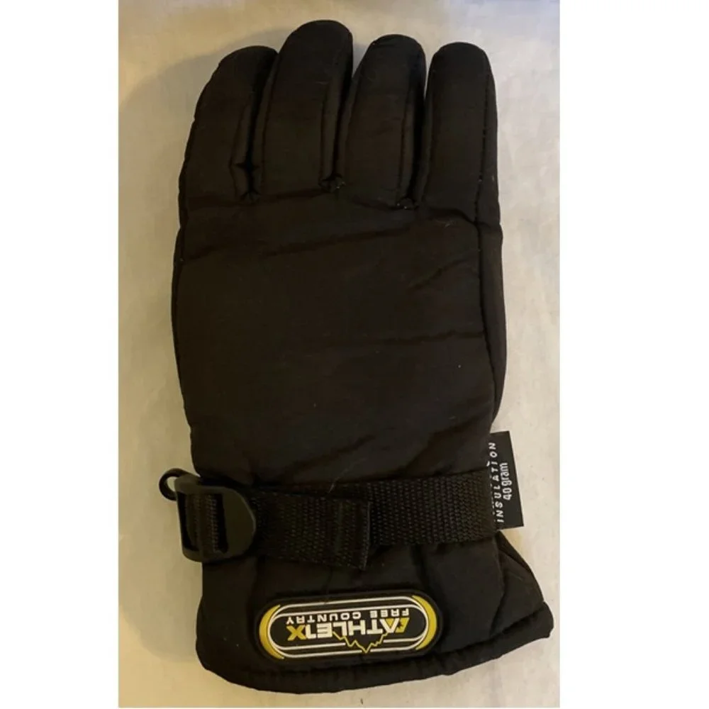 Athletx Free Country Thinsulate Youth 40 gram Snow Ski Winter Gloves Vintage